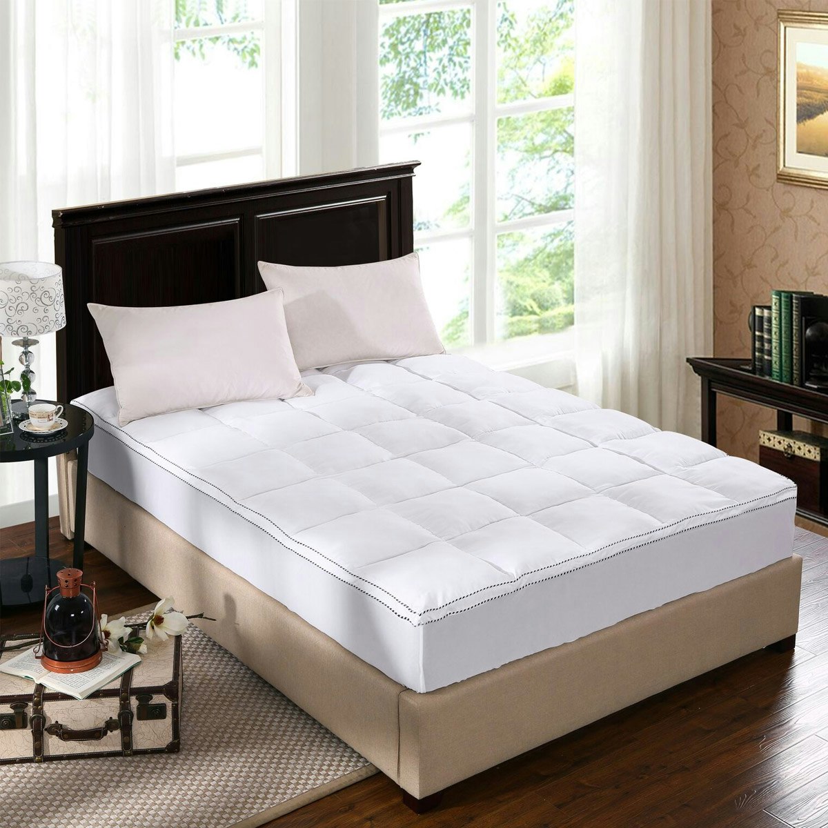 Luxury 1000 GSM Bamboo and Microfibre Mattress Topper