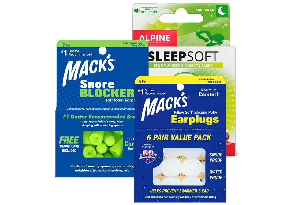Earplugs Collage Deep Etch