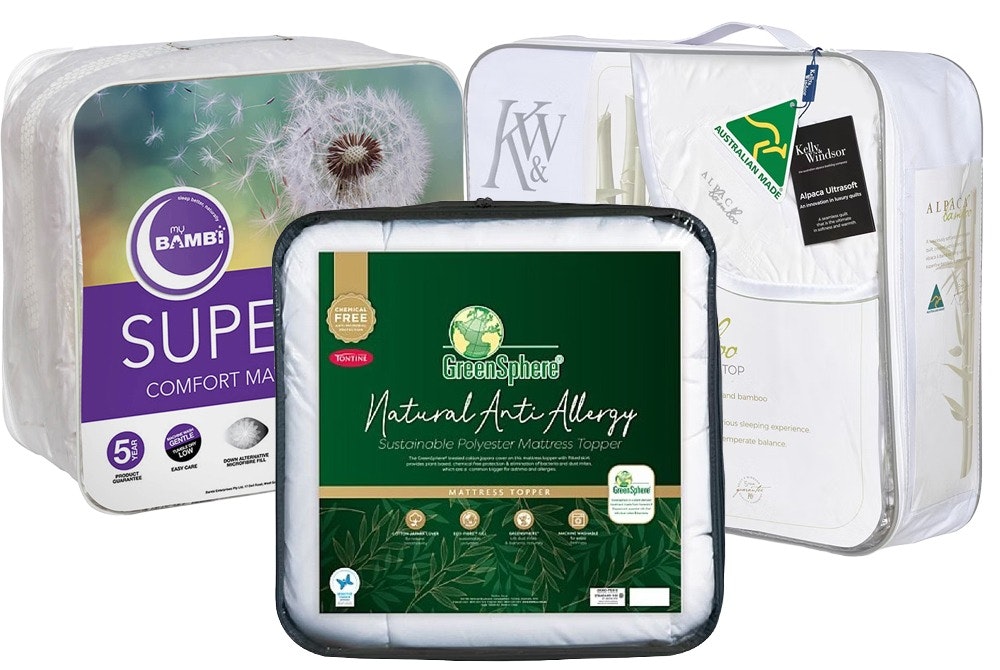 Mattress Topper Collage Image Deep Etch