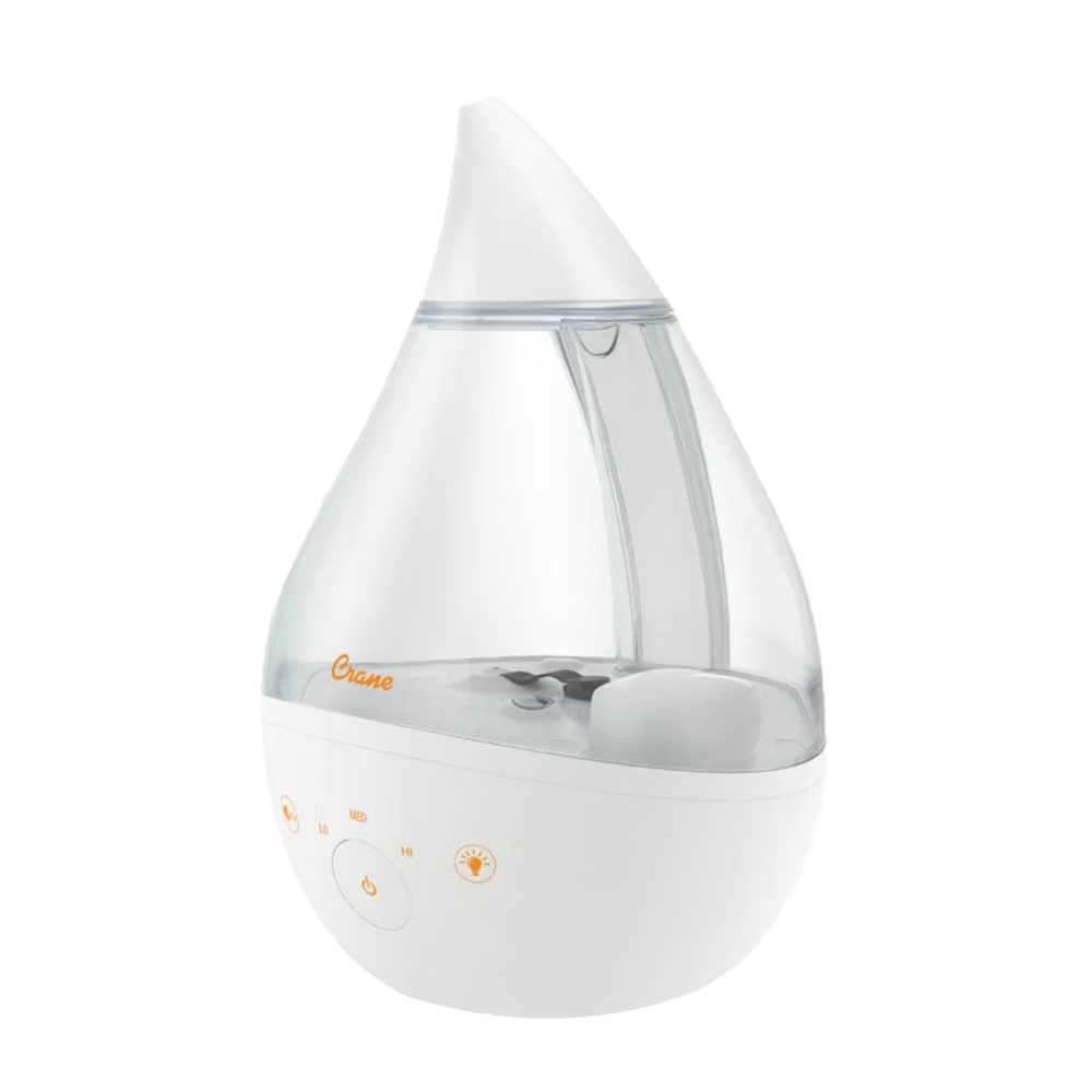 Crane Drop Ultrasonic Air Humidifier and Sound Machine