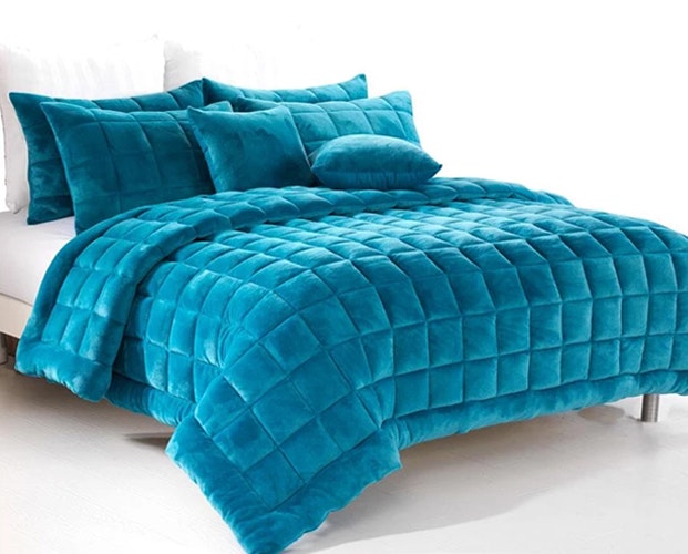 Alastair's Augusta Mink Faux Teal