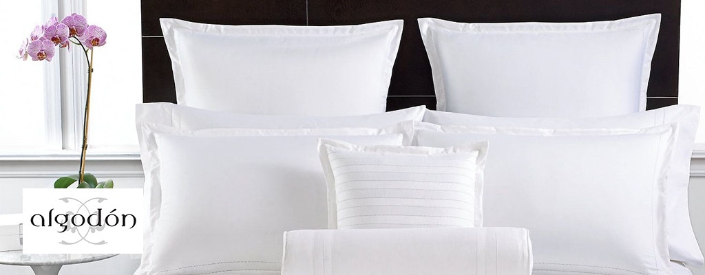Algodon 300 Thread Count Percale Cotton Sheet Set Banner