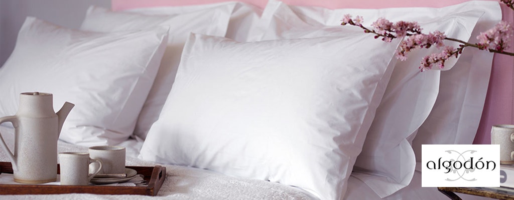 Algodon 300 Thread Count Cotton Percale Standard Pillowcase