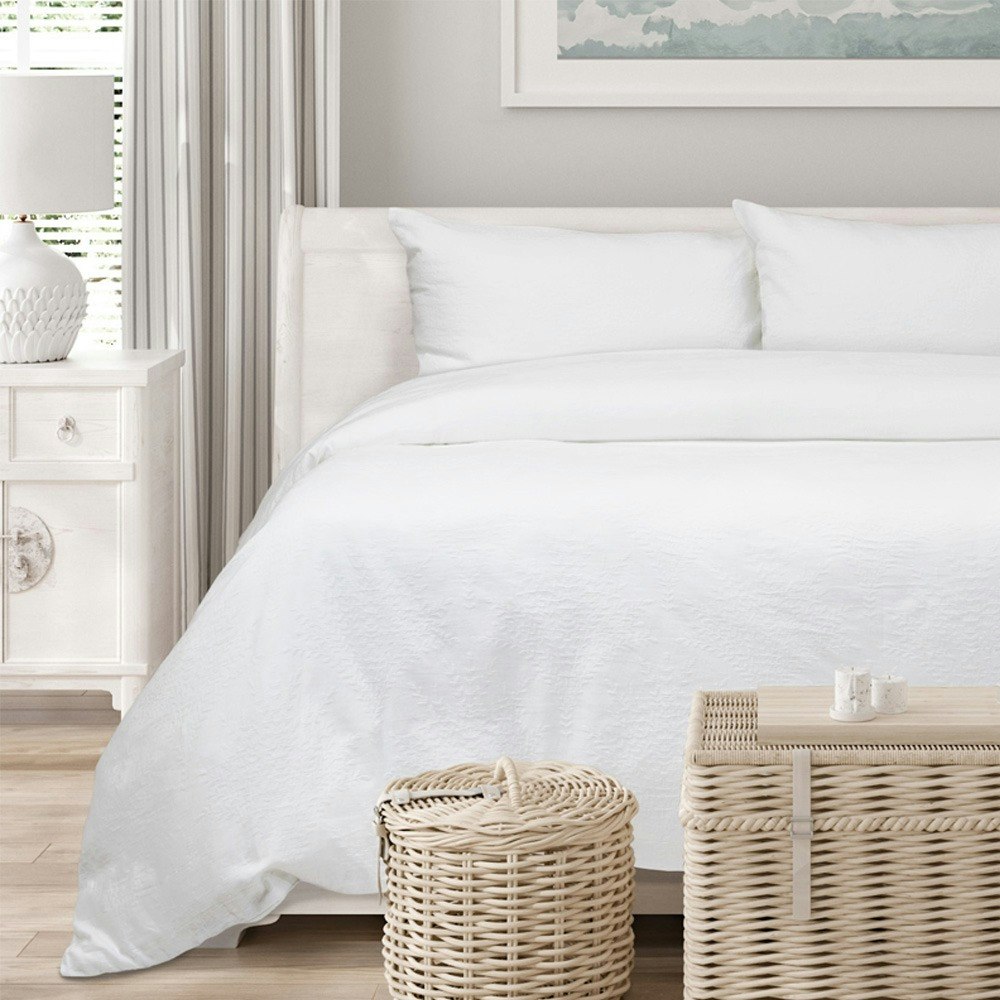 Algodon Romy Cotton Jacquard Quilt Cover Set