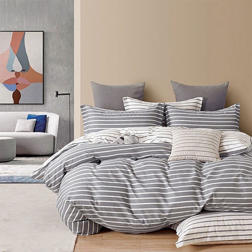 Ardor Home Anderson Cotton Quilt Cover Set