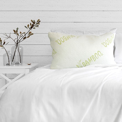 Ardor Home Bamboo Covered Memory Foam Pillow