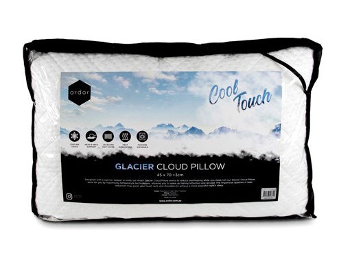 Ardor Home Cool Touch Glacier Cloud Pillow