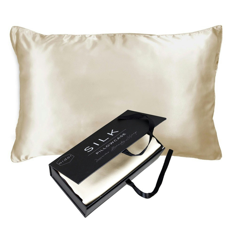 Ardor Home Luxurious Mulberry Silk Pillowcase