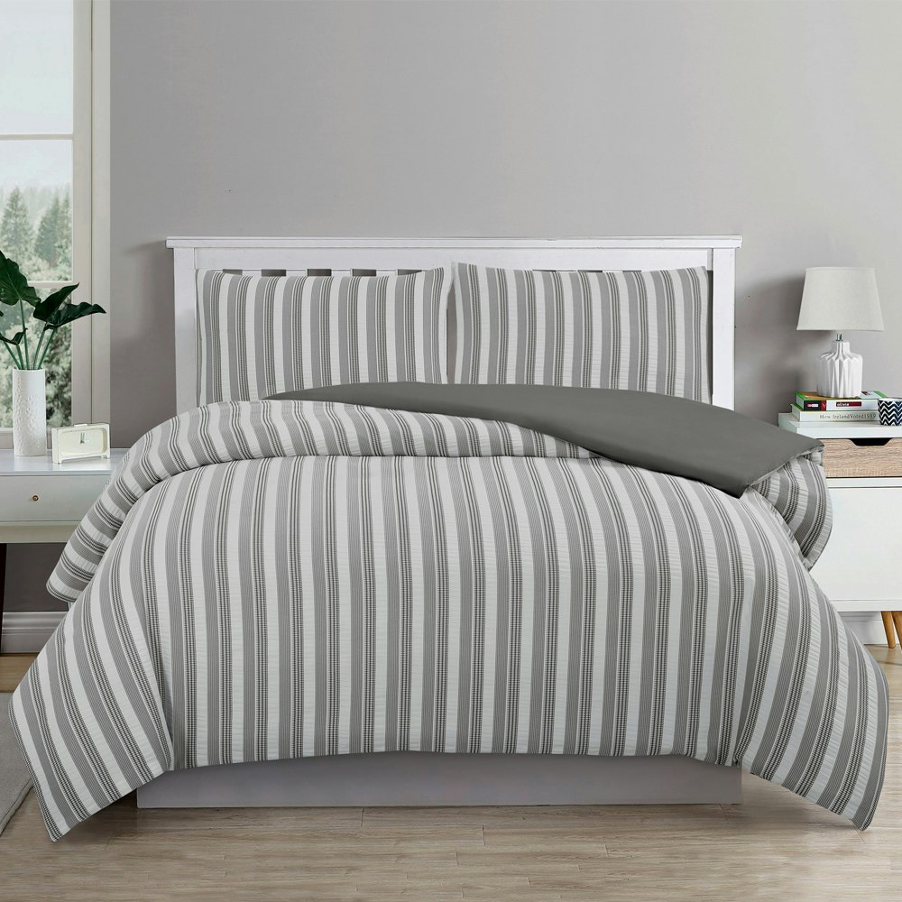 Ardor Boudoir Cove Seersucker Waffle Quilt Cover Set