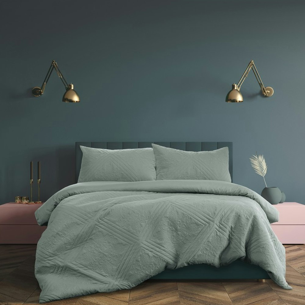 Ardor Boudoir Eddison Microfibre Quilt Cover Set