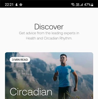 AYO App on a phone