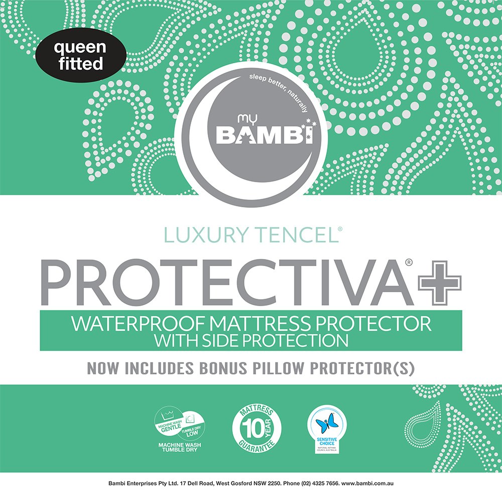 Protectiva+ Tencel with Side Protection Waterproof Mattress Protector