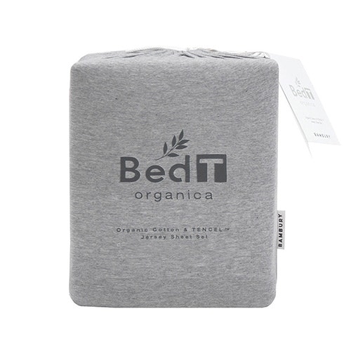 Bambury BedT Organica Cotton Blend Sheet Set Slate Grey