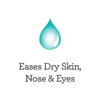 Eases dry skin nose and eyes Eases dry skin nose and eyes