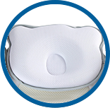 Bubba Blue AIR+ Infant Sleep Positioner with Head Rest