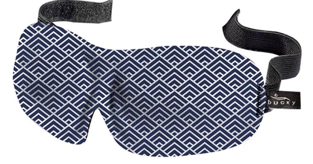 Bucky 40 Blinks Blue Atlas Sleep Mask
