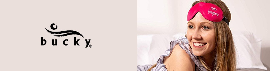 Bucky Ultralight Hello Gorgeous Sleep Mask Banner