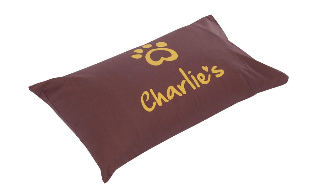 Charlie's Pet Big Charlie Print Pillowcase Terracotta