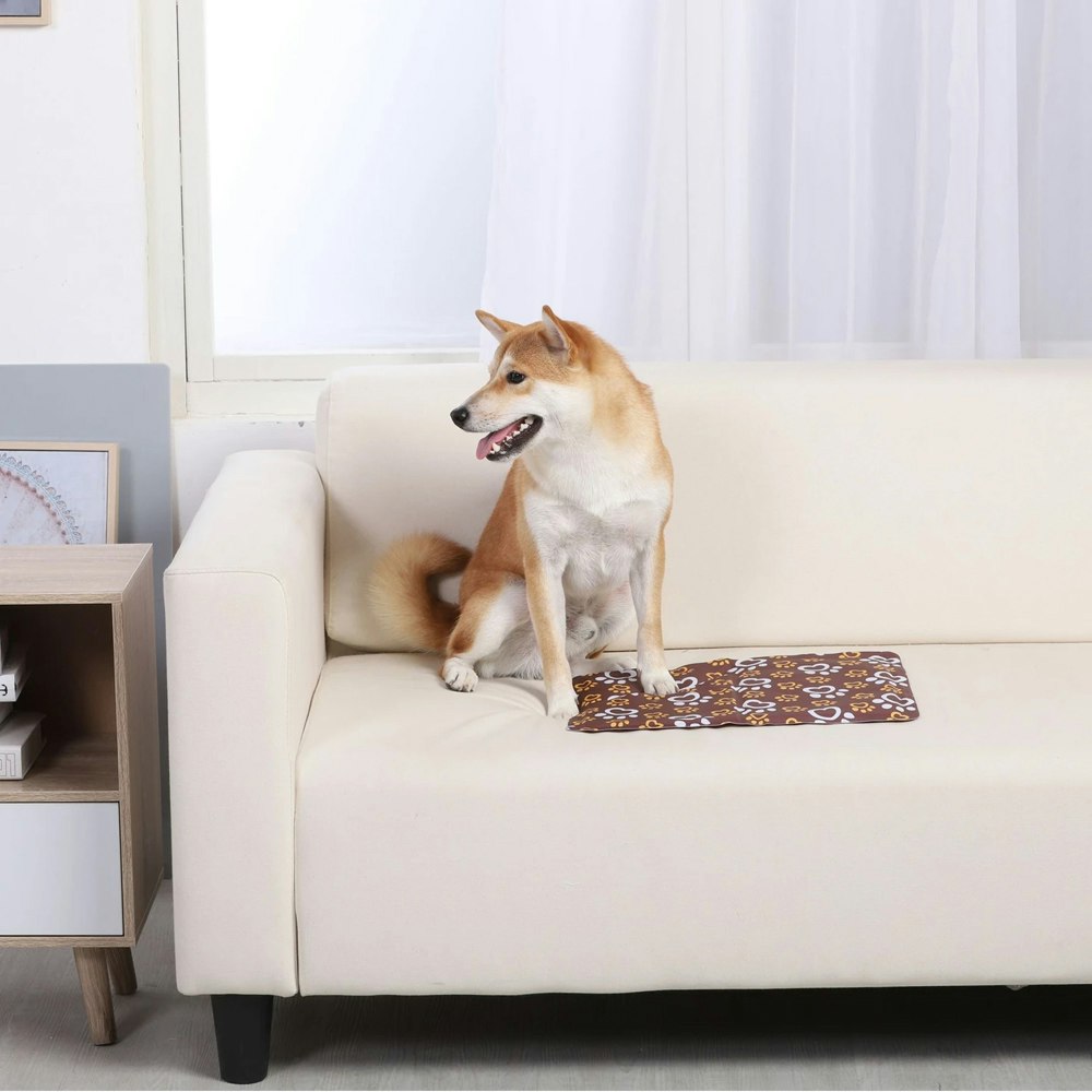 Charlie's Pet Pawtton Print Cooling Rectangular Mat