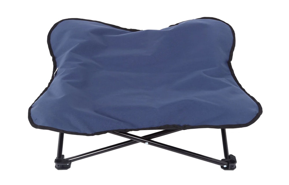 Charlie's Pet Portable and Foldable Outdoor Pet Chair Blue
