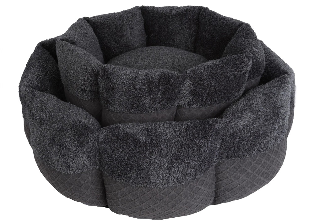 Charlie's Pet Faux Fur Calming Bed