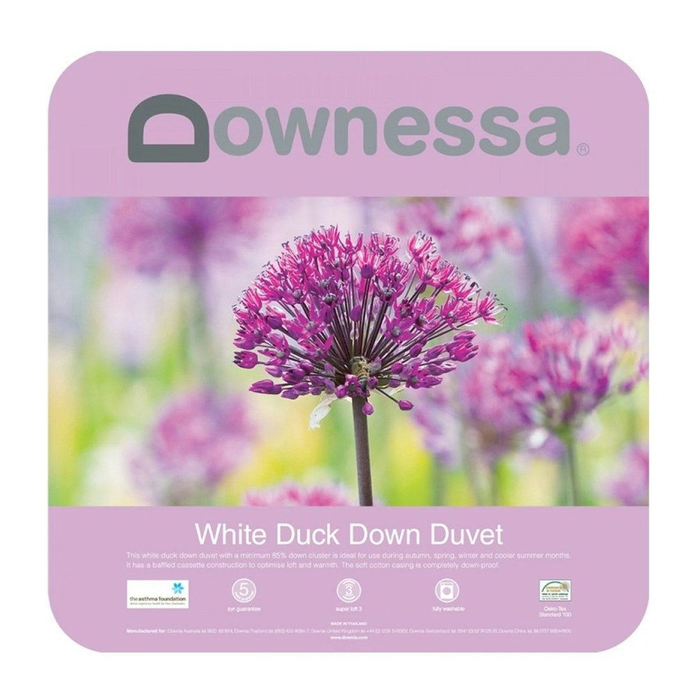 Downessa 50% White Duck Down and Feather Quilt Duvet