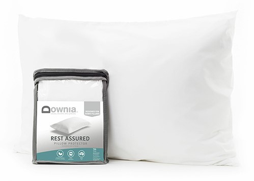 Down store pillow protector