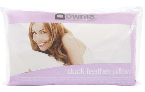 Downia Duck Feather Pillow Feather and Down Pillows Pillows