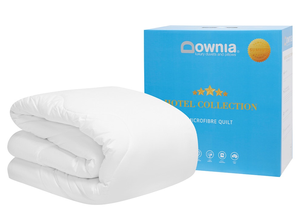 Downia Hotel Collection Summer Lightweight Microfibre Quilt Packaging