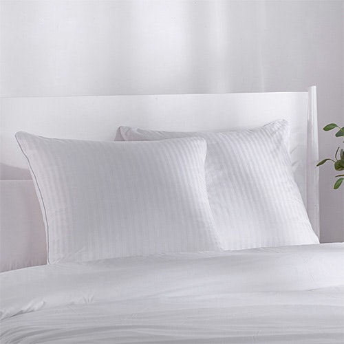 Dreamaker Premium All Cotton European Pillow Protector Twin Pack