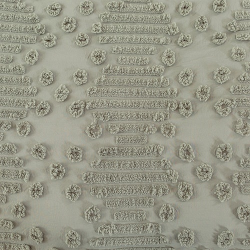 Dreamaker Fletcher Ultrafine Tufted Chenille Quilt Cover Set Feature 1