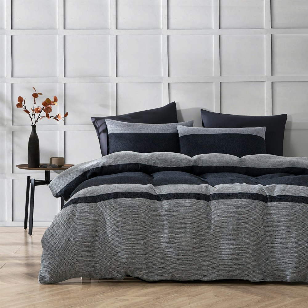 Diamond Embossed in Charcoal
