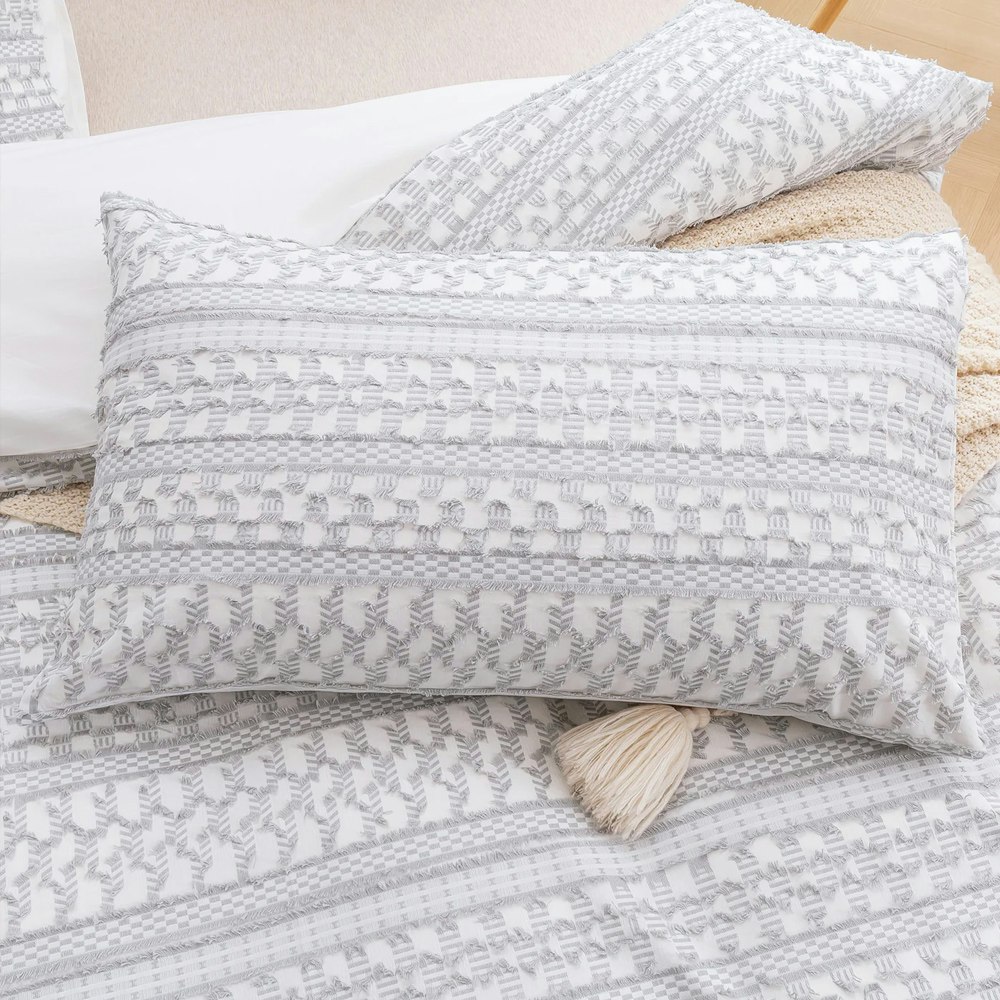 Dreamaker Premium Quilted Sand Wash Quilt Cover Set