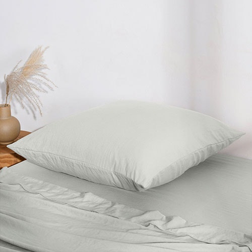 Dreamaker Superfine Pillowcase Dove Grey