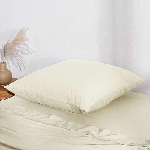 Dreamaker Superfine Pillowcase Natural