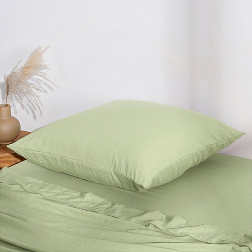 Dreamaker Superfine Pillowcase Sage Green