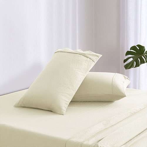 Dreamaker Superfine Pillowcase Natural