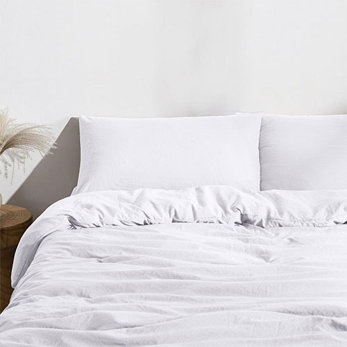 Dreamaker Superfine Washed Microfibre Quilt Cover Set