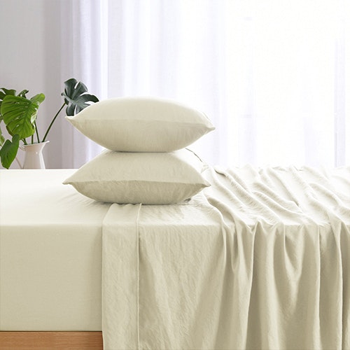 Dreamaker Superfine Sheet Set Natural
