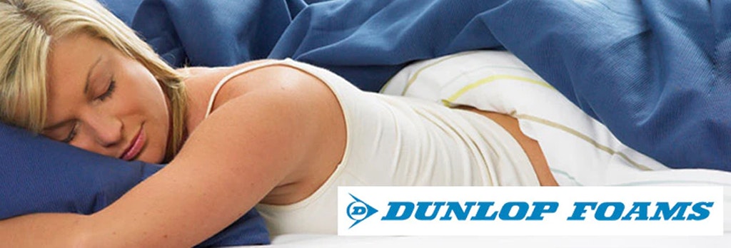 Dunlop Foams Hour Glass Pillow Mobile Banner