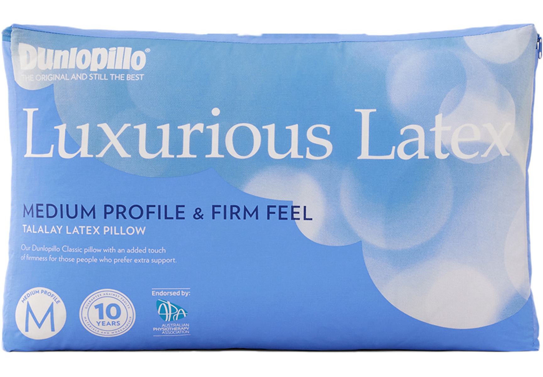 Dunlopillo luxurious latex classic best sale