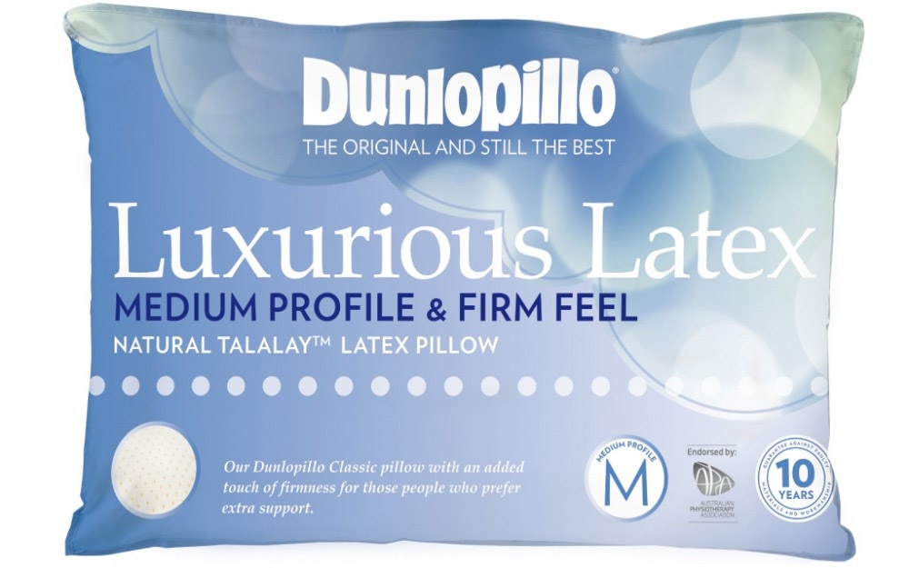 Dunlopillo medium profile cheap firm feel