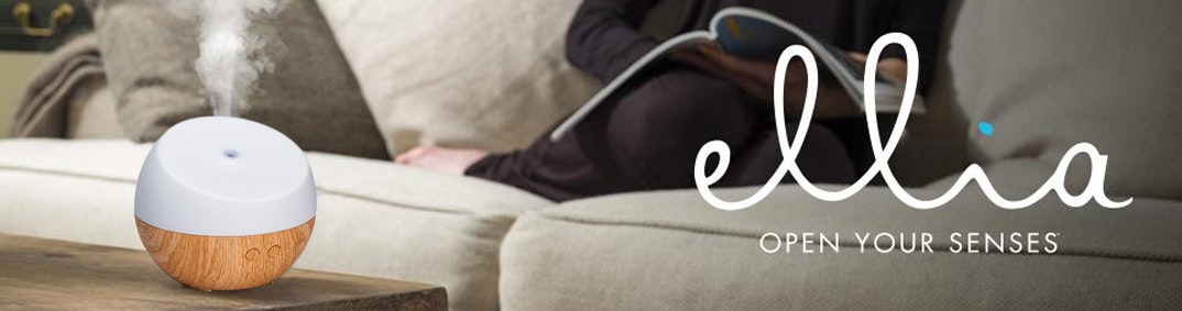 Ellia Dream Beech Ultrasonic Essential Oil Diffuser Banner