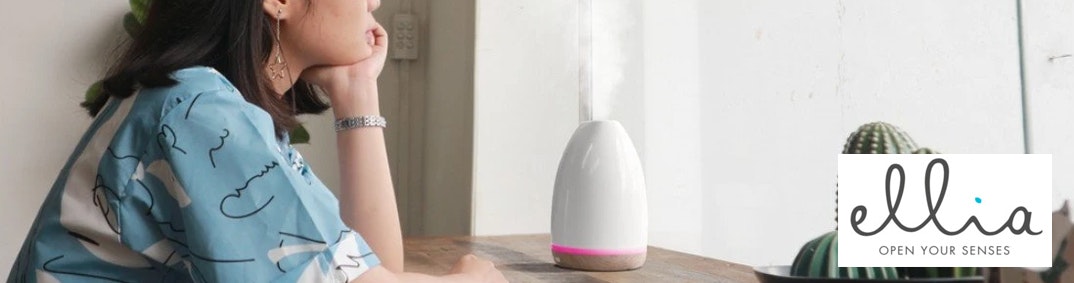 Ellia Relax Ultrasonic Essential Oil Diffuser Banner