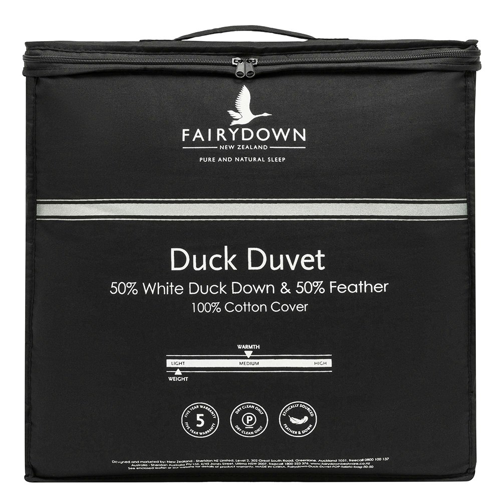 Fairydown 50% White Duck Down & 50% Duck Feather Duvet