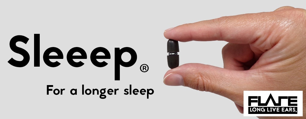 Flare Aluminium Sleeep Reusable Ear Plugs for Sleeping Banner