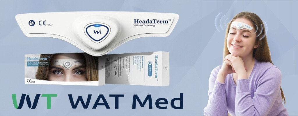 HeadaTerm Migraine Headache Relieft TENS Treatment Mobile Banner