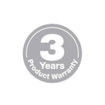 3 Year Warranty