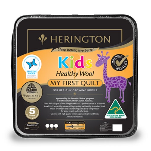 Herington My First Quilt Healthy Wool Kids Quilt