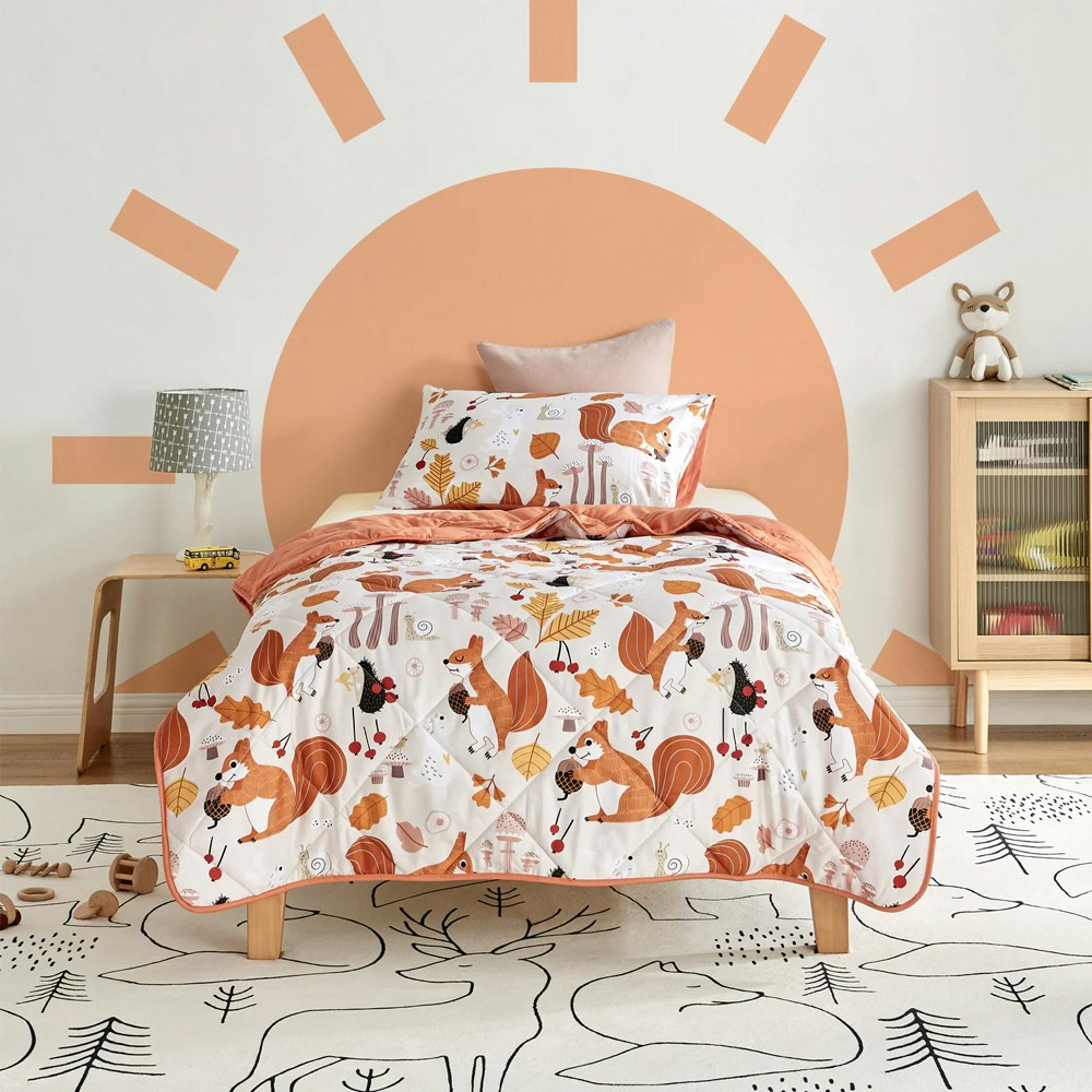 Jack & Ava Find A Squirrel Comforter Set